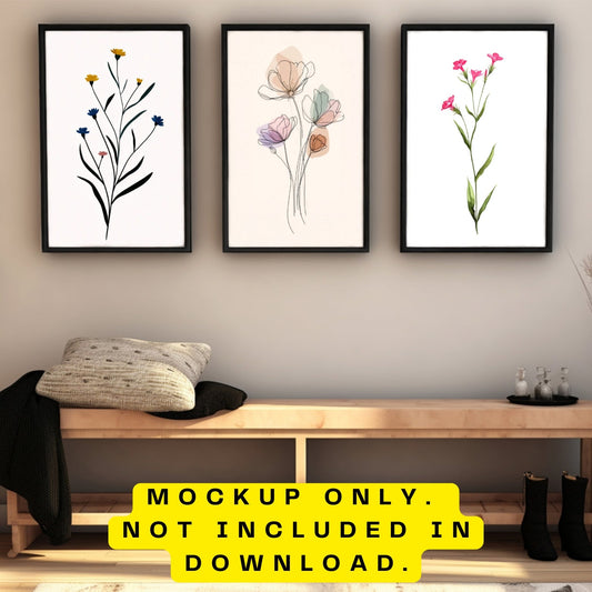 FREE Bundle of Six Vintage Wildflower by Mary Vaux Walcott - Palette Pad