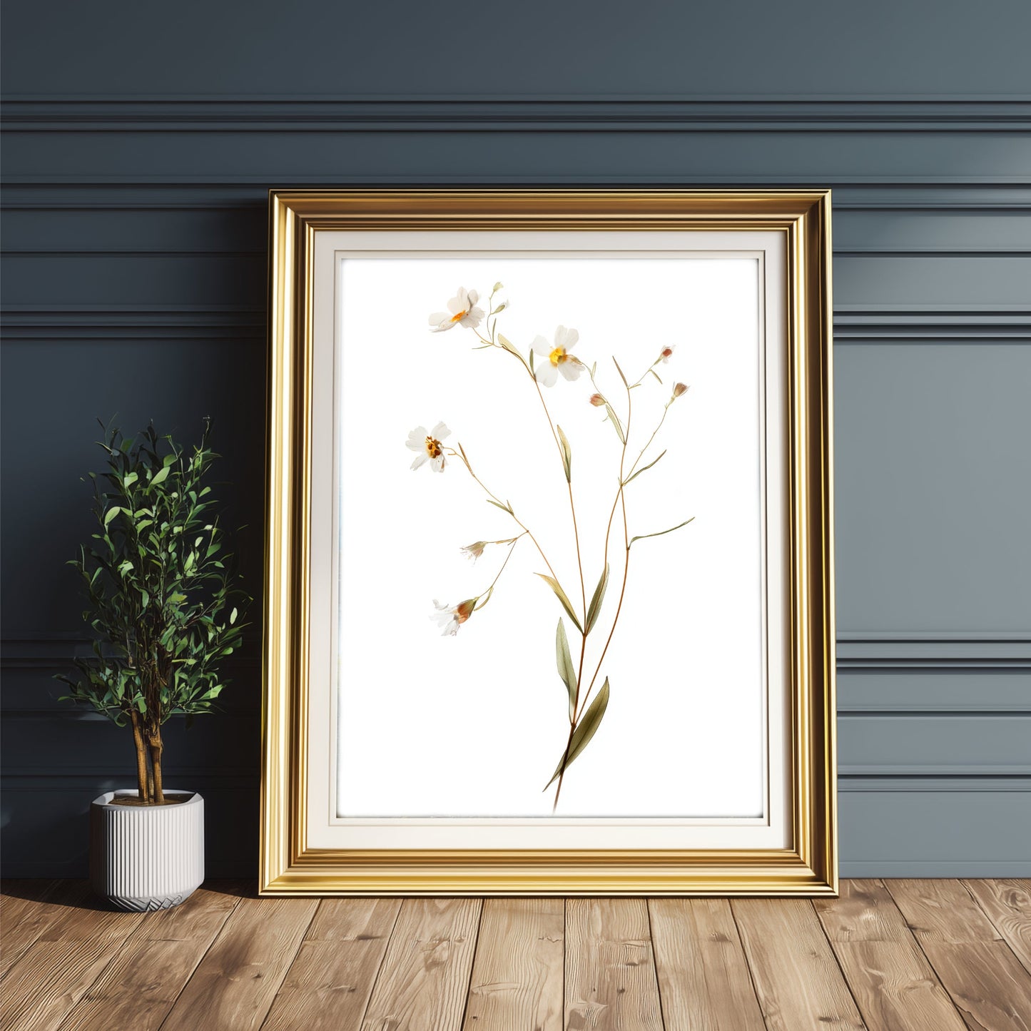 FREE Minimalist Vintage Wildflower Download - Palette Pad