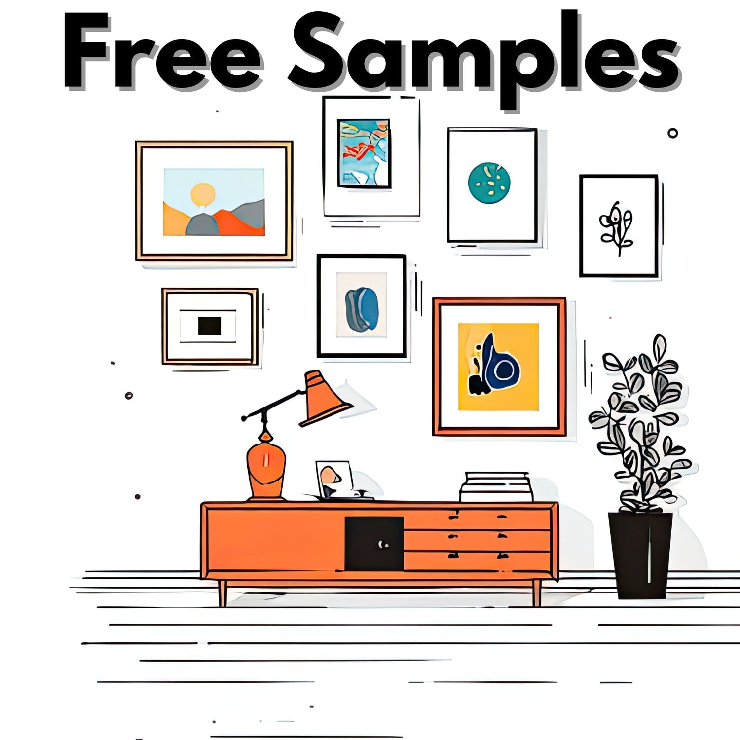 FREE Digital Wall Art Downloads Samples - Palette Pad