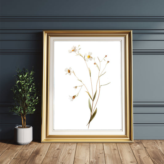 FREE Minimalist Vintage Wildflower Download - Palette Pad